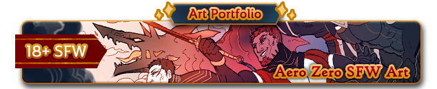 Aero Zero SFW Art Portfolio